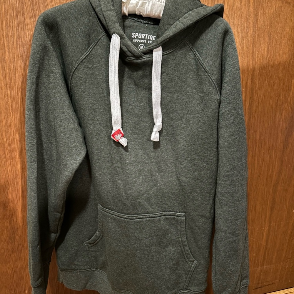 Sportiqe Men's Dark Green Olsen Hoodie